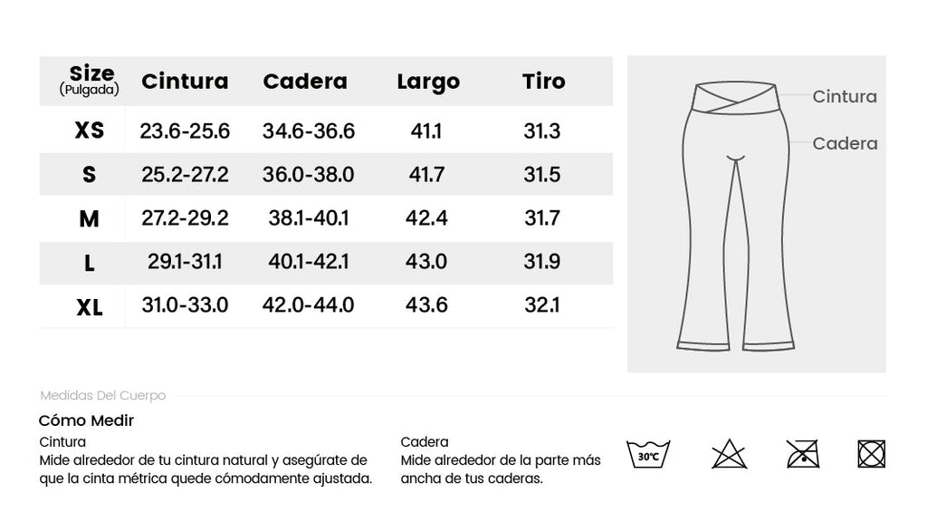 Leggins Acampanados Silueta Perfecta