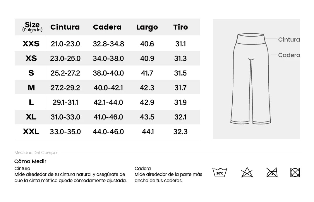 Leggings Rectos Sin Costuras Efecto Moldeador