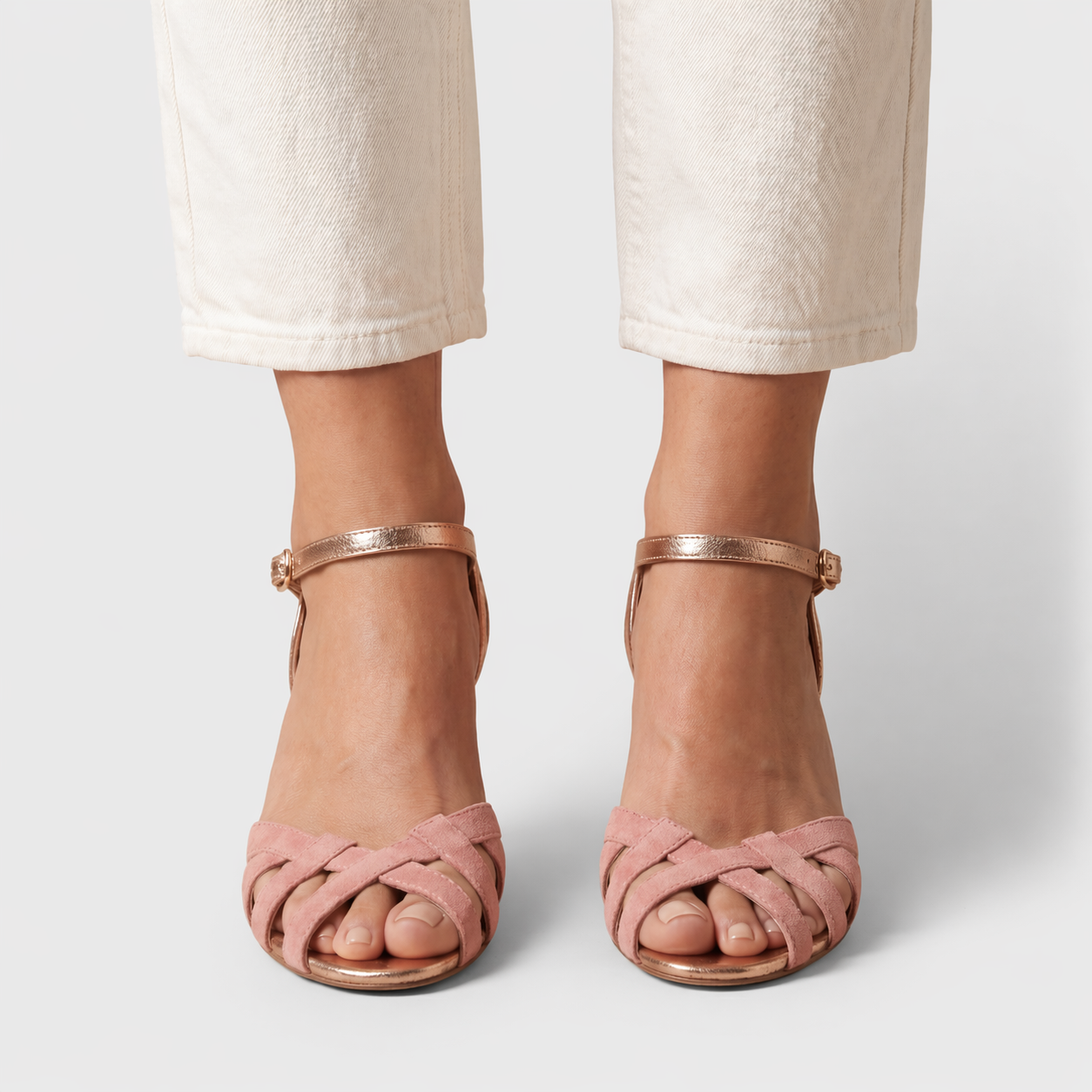 Sandalias de tacón Elegante