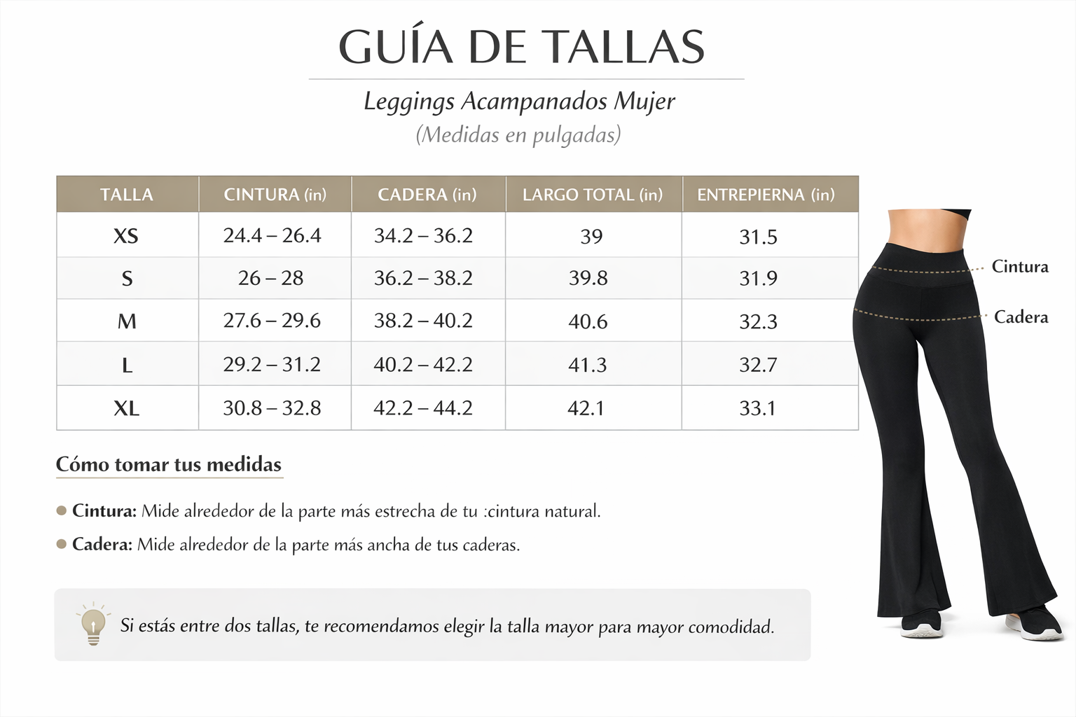 Leggins Acampado que Transforman tu Look