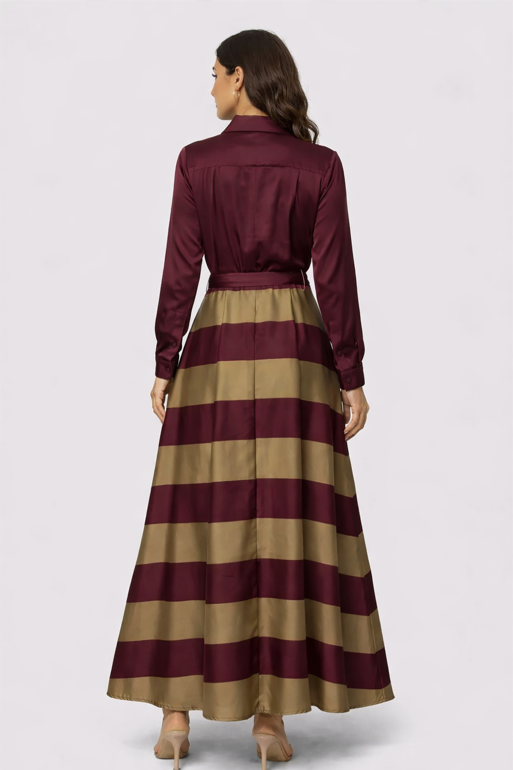 Vestido Camisero de alta presencia