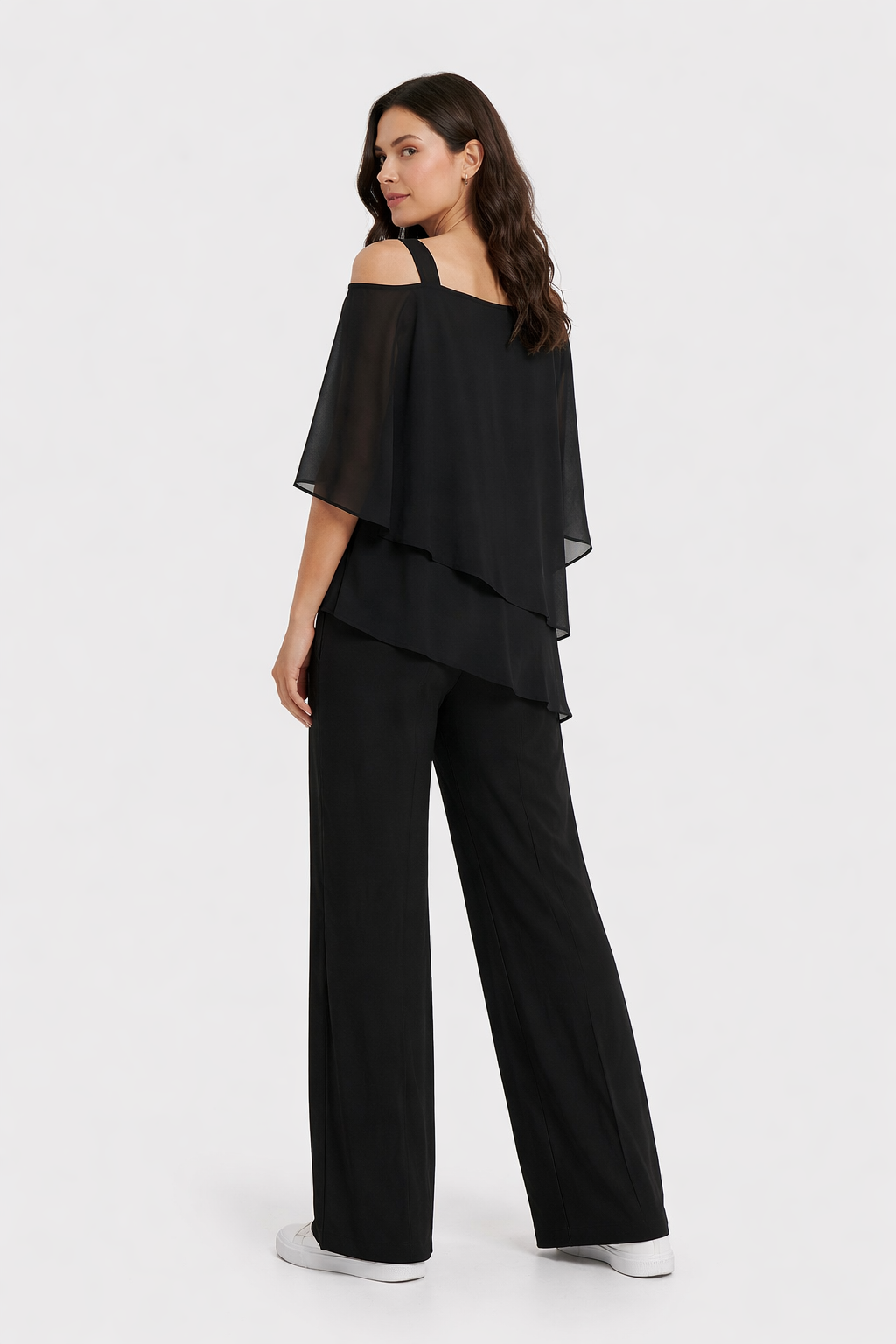 Conjunto Elegante Blusa Y Pantalón