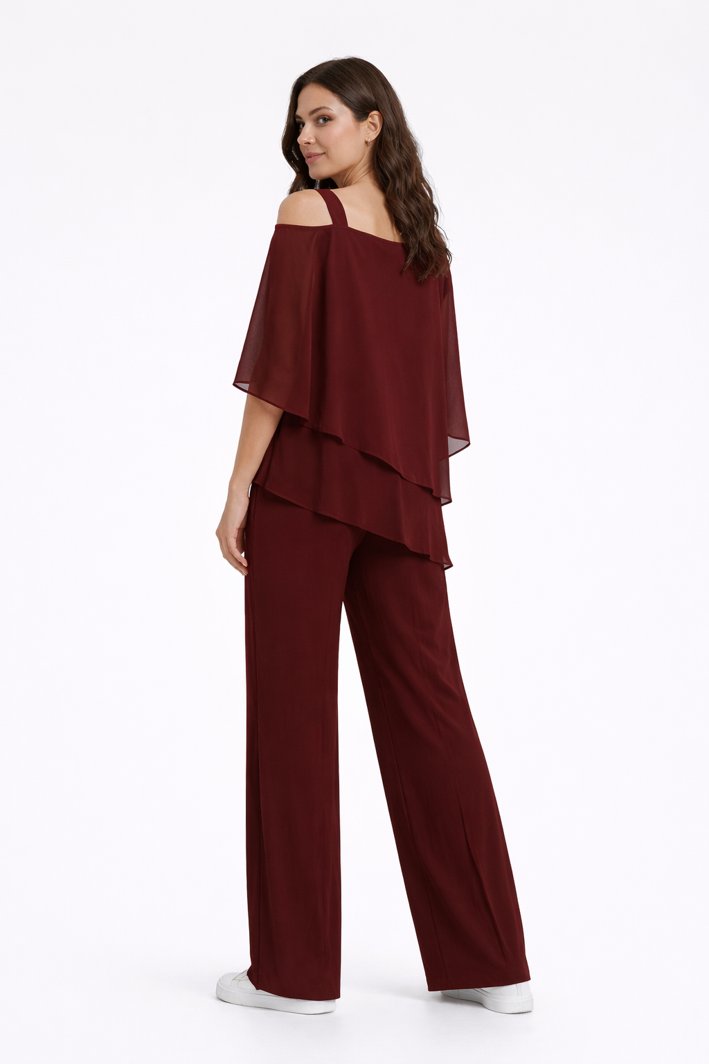 Conjunto Elegante Blusa Y Pantalón