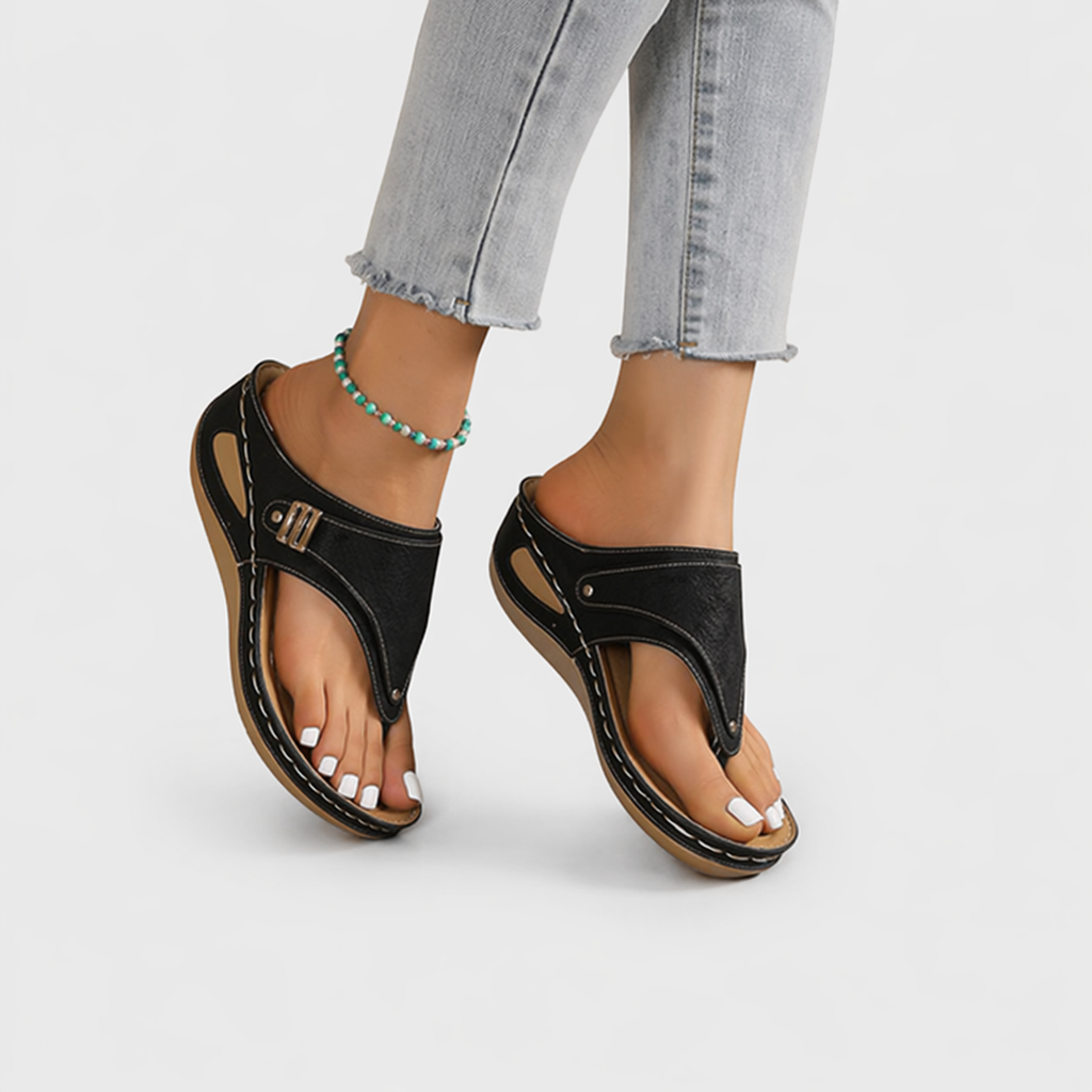 Sandalias con plantillas Cómodas Mujer