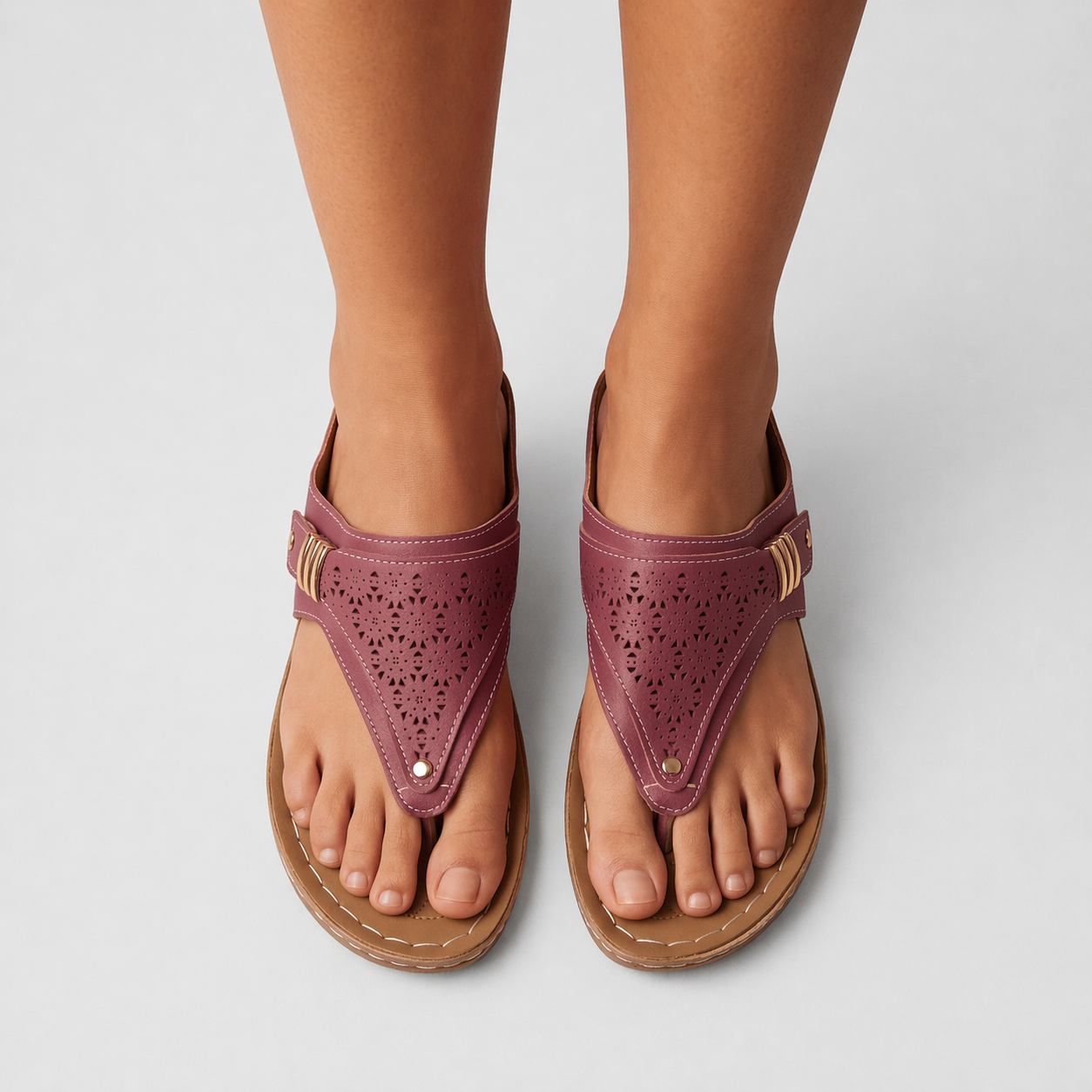 Sandalias con plantillas Cómodas Mujer