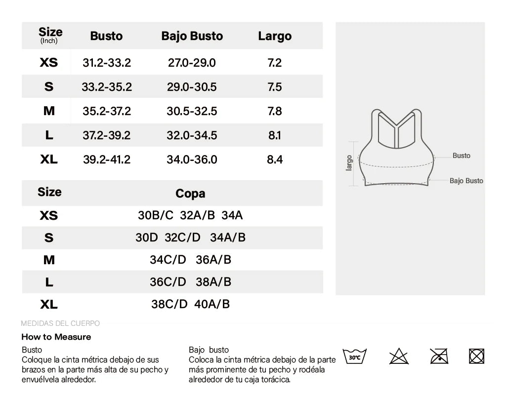 Top Deportivo Ajustable Escote V