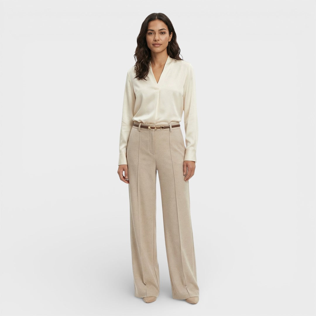 Pantalones Rectos de Mujer – Elegancia Invernal y Corte Atemporal