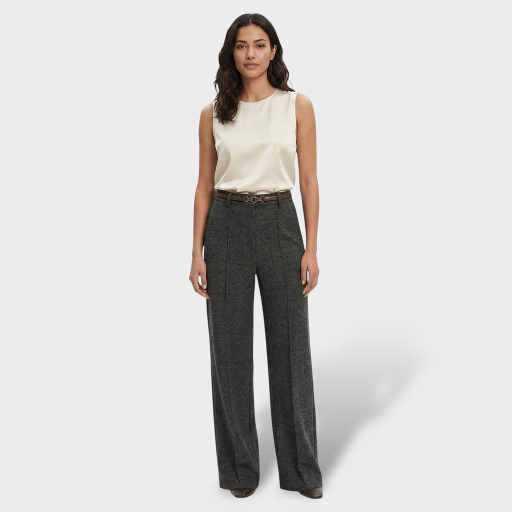 Pantalones Rectos de Mujer – Elegancia Invernal y Corte Atemporal
