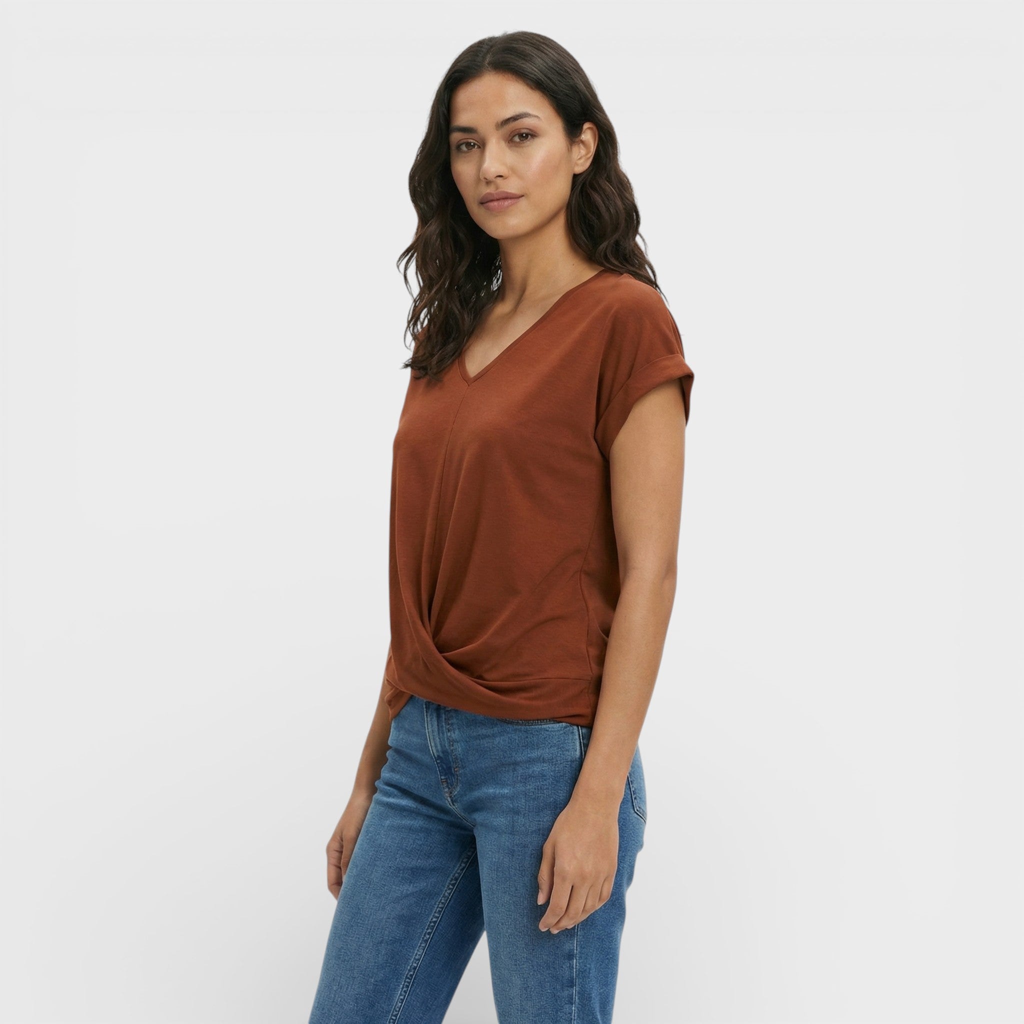 Camiseta Moldeadora Escote en V