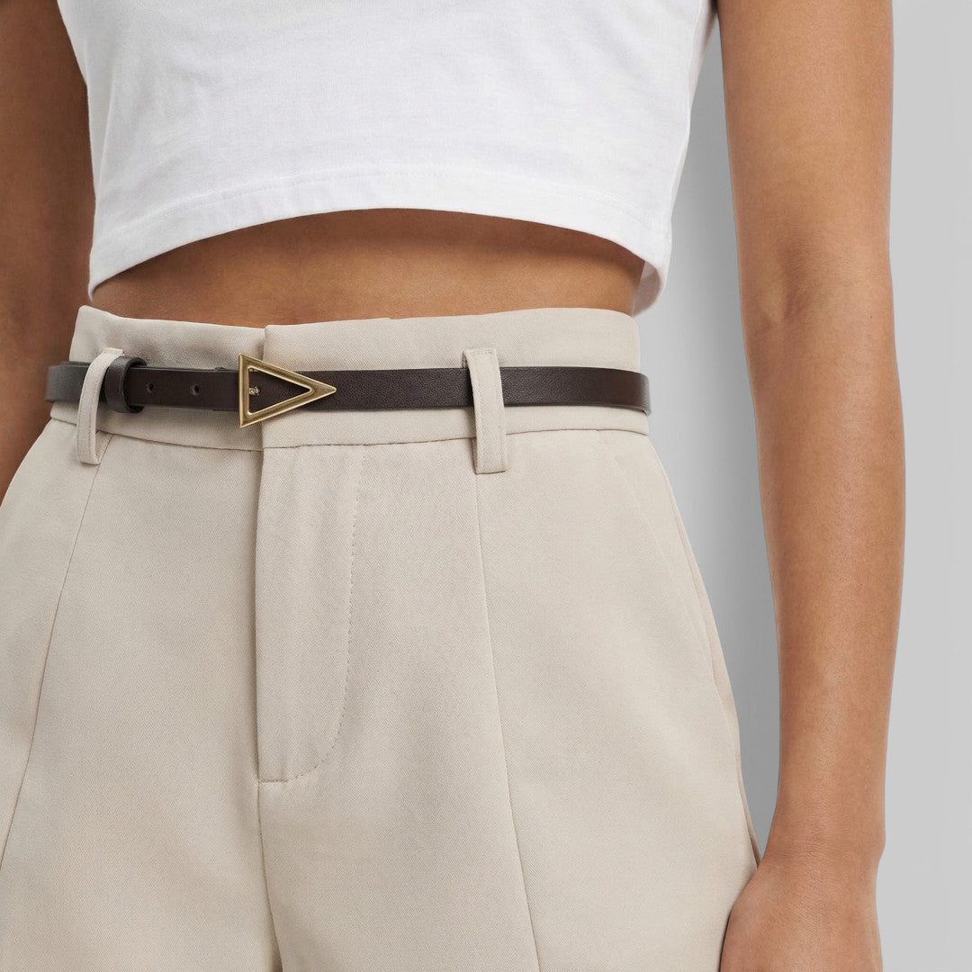Shorts Mujer Tiro Alto Con Cinturón incluido