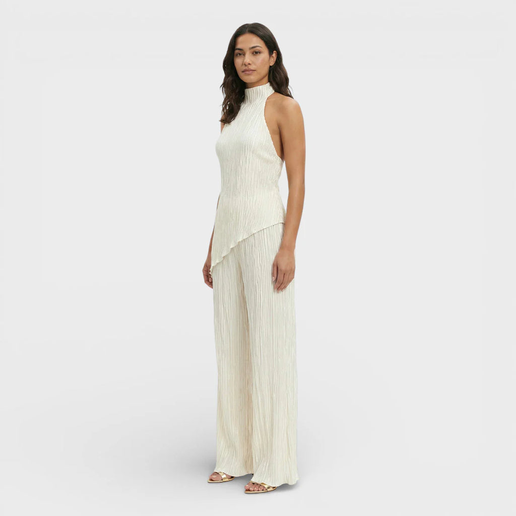 Conjunto Plisado Elegante  de Dos Piezas