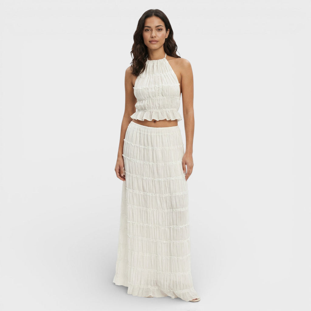 Conjunto de  Mujer Falda Larga