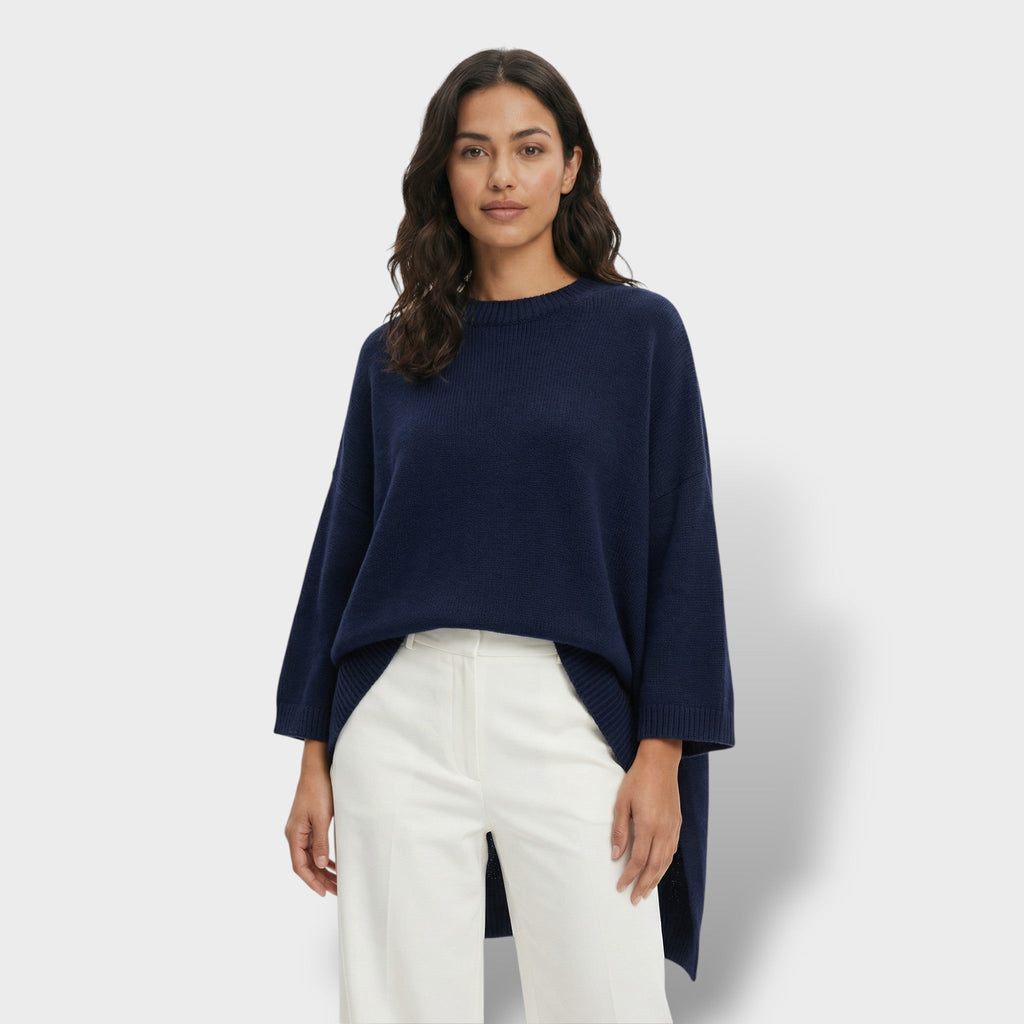 Suéter Oversize Manga Murciélago – Comodidad y Estilo