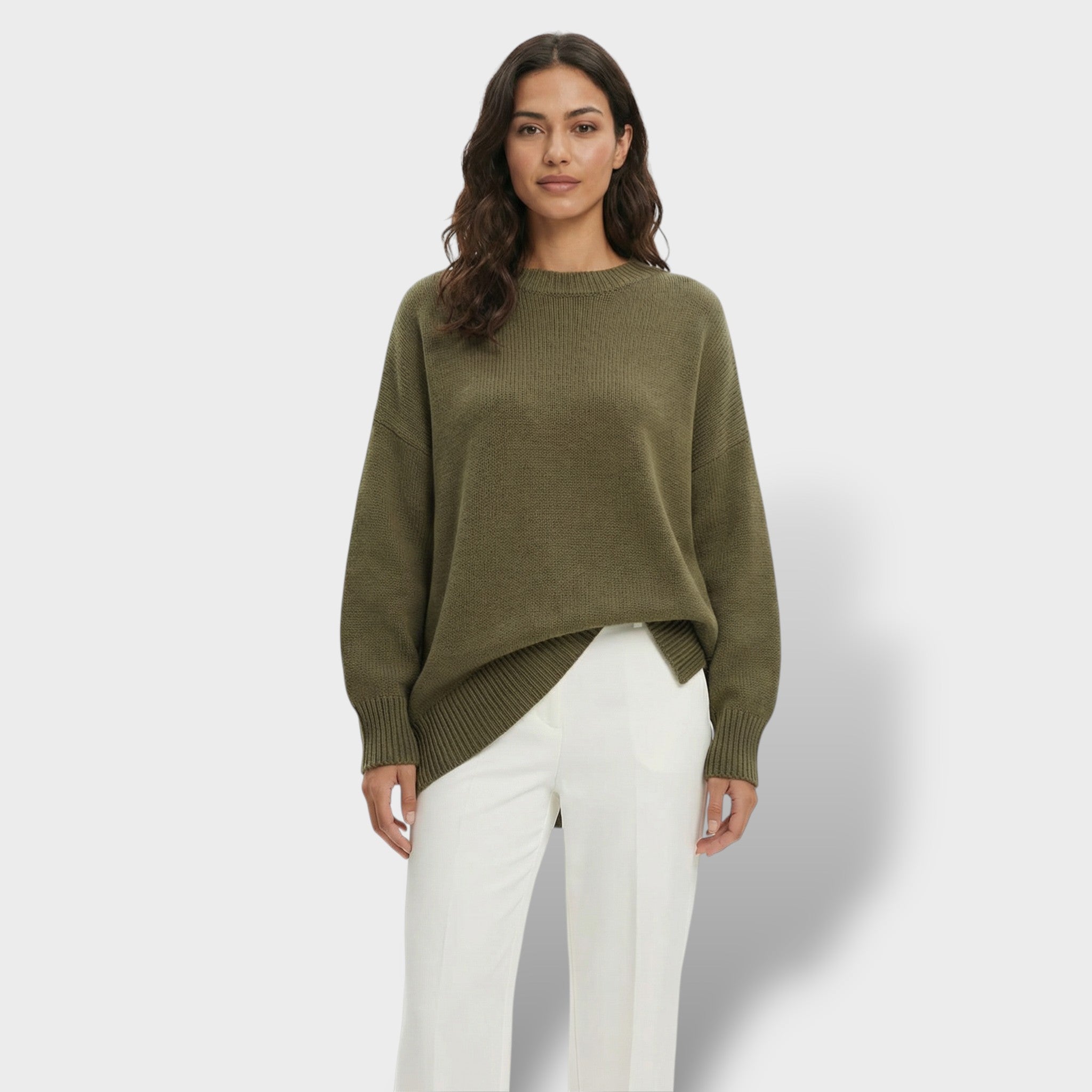 Suéter Oversize Manga Murciélago – Comodidad y Estilo