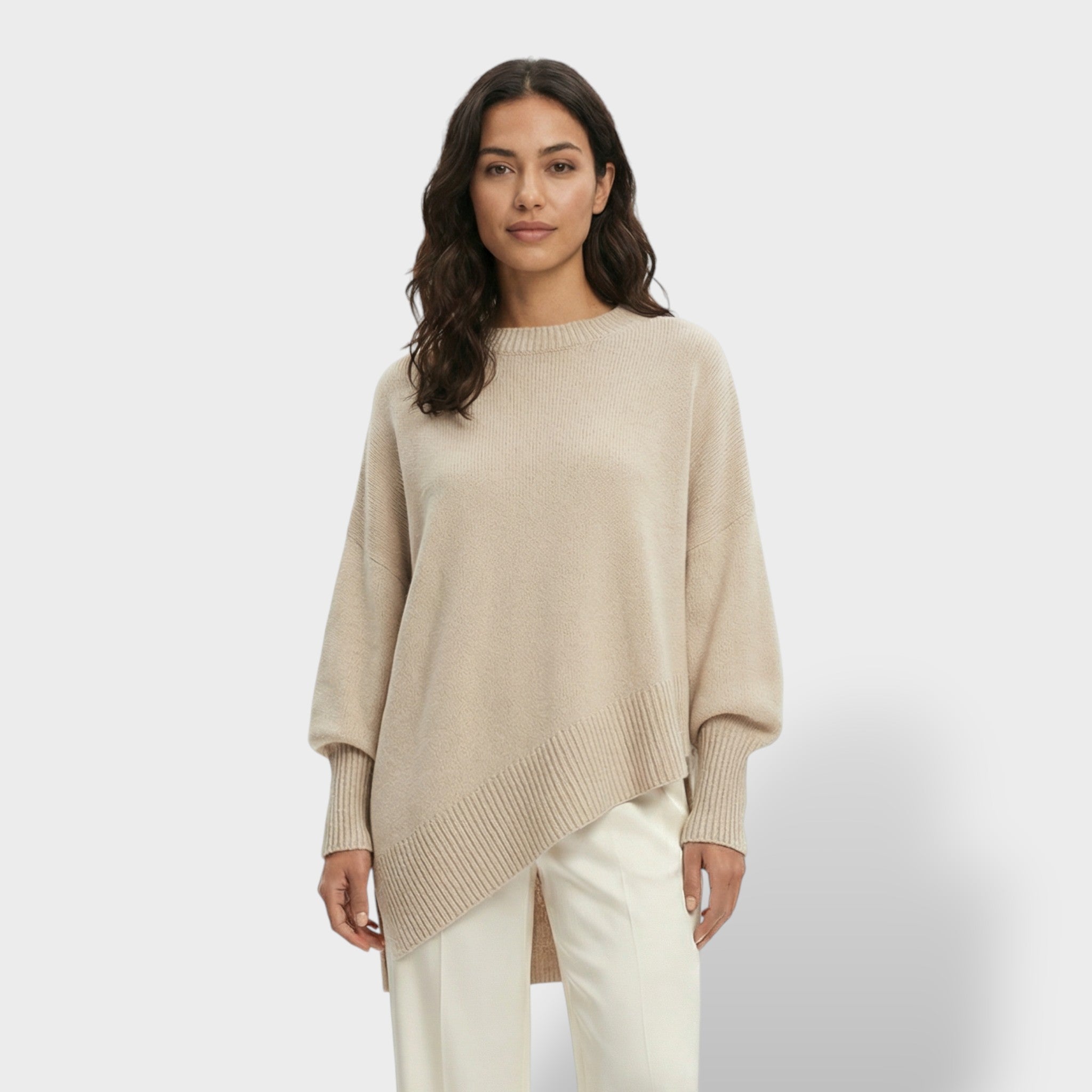 Suéter Oversize Manga Murciélago – Comodidad y Estilo
