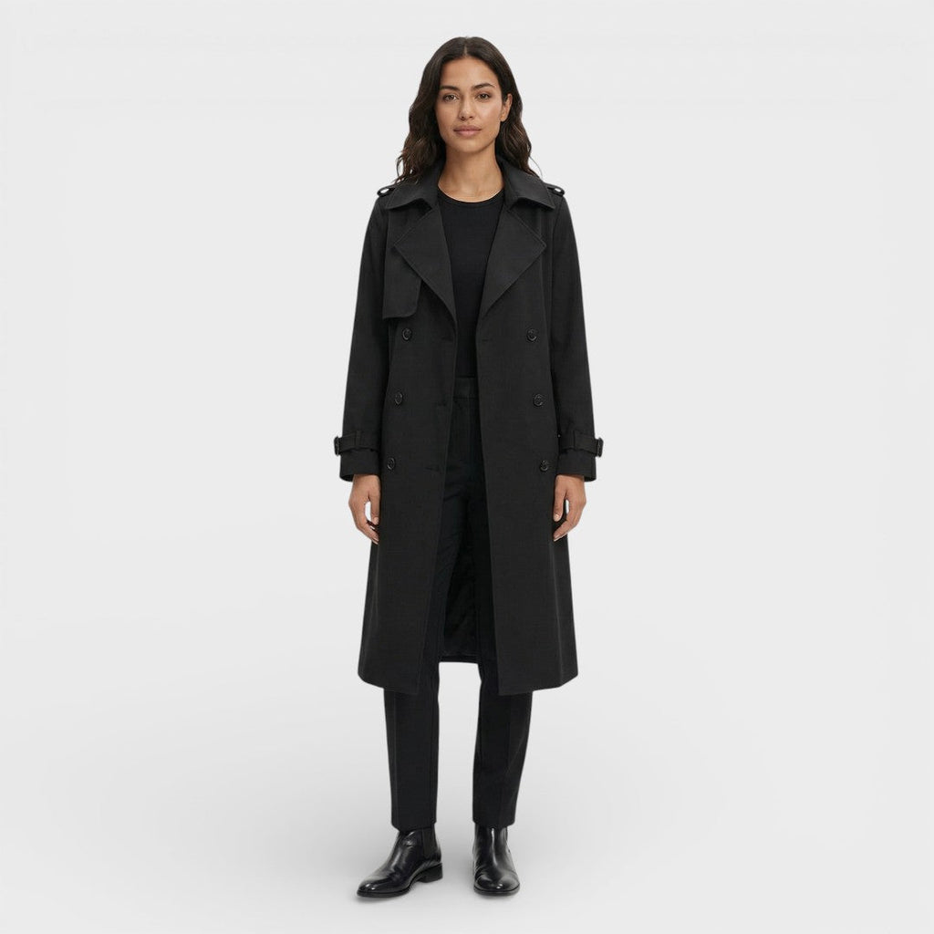 Gabardina Larga Mujer Ideal Entretiempo