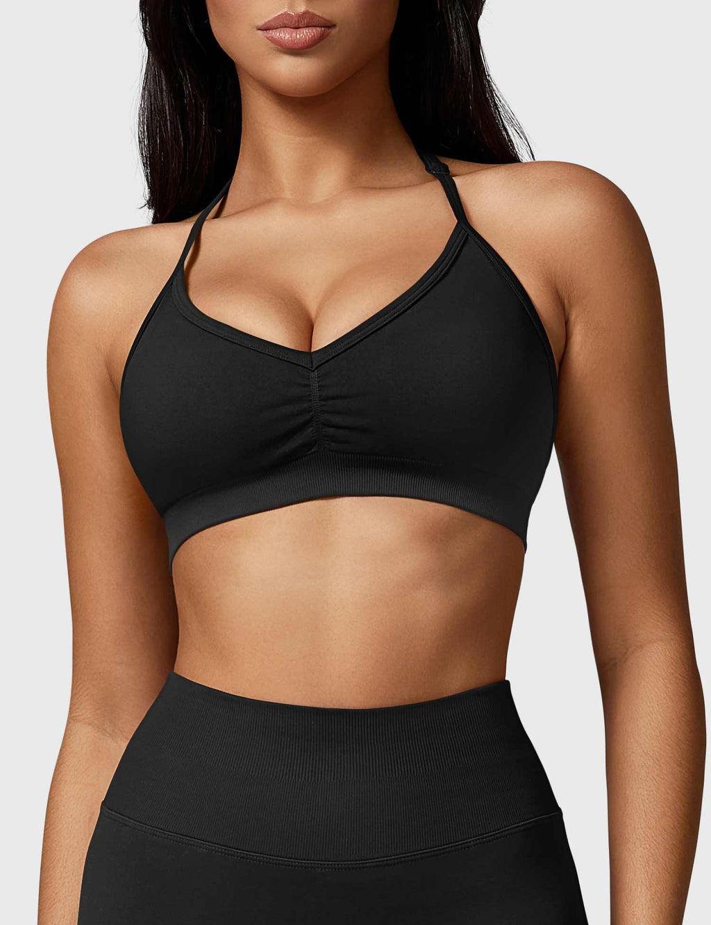 Top deportivo sin costura ajuste perfecto