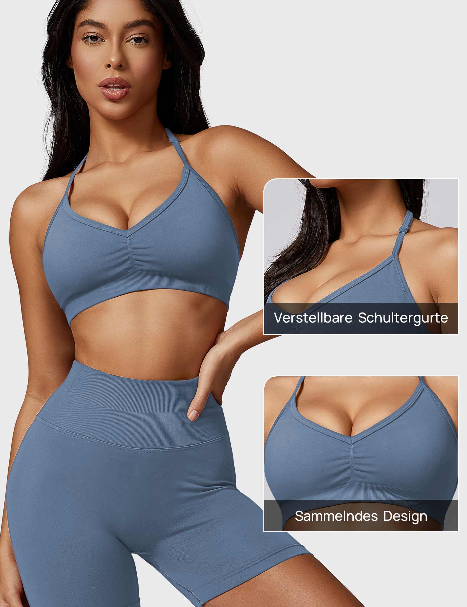 Top deportivo sin costura ajuste perfecto