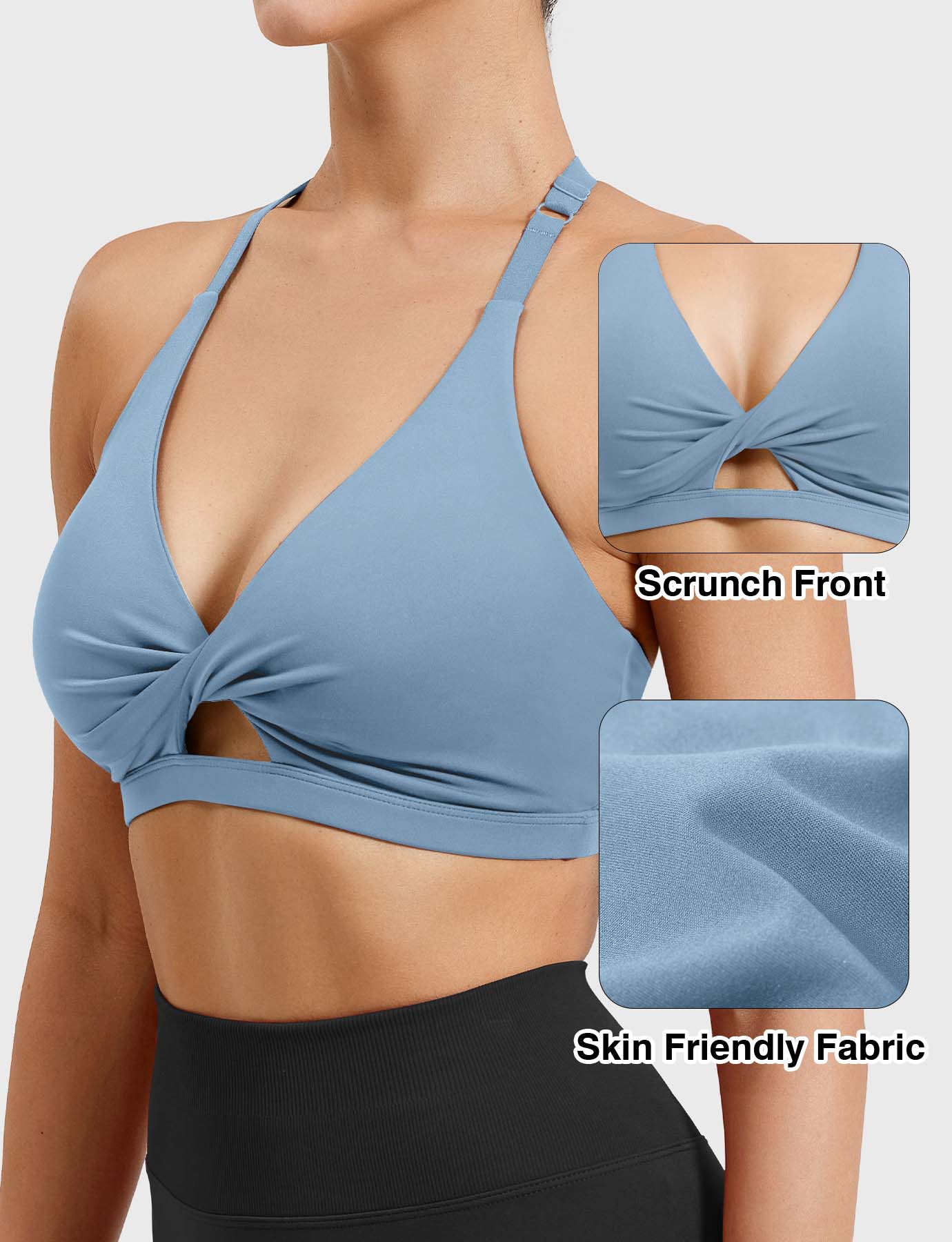 Top Deportivo Trenzado