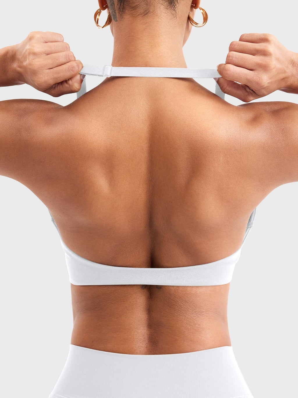 Top Deportivo Halter con Soporte y Espalda Ajustable