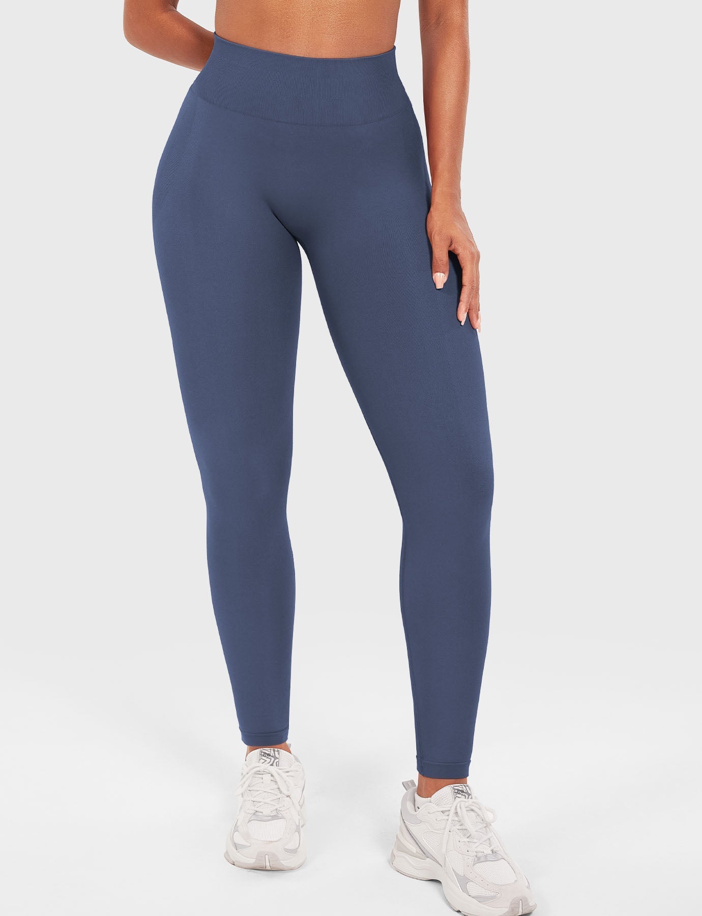 Leggins Deportivo Cintura Alta , Moldeador Sin Costuras