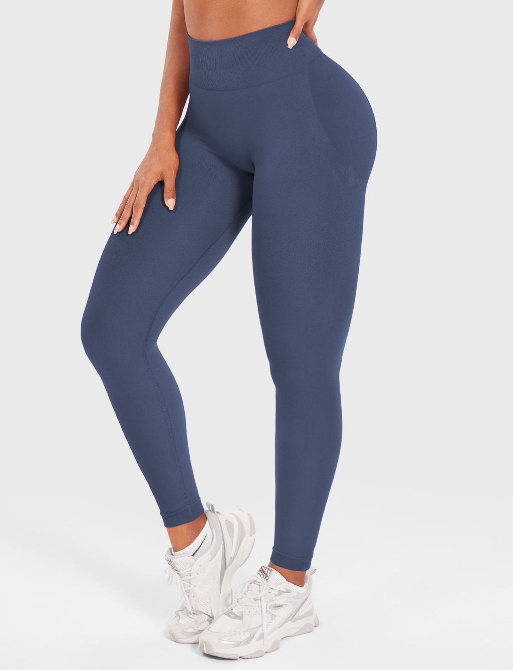 Leggins Deportivo Cintura Alta , Moldeador Sin Costuras