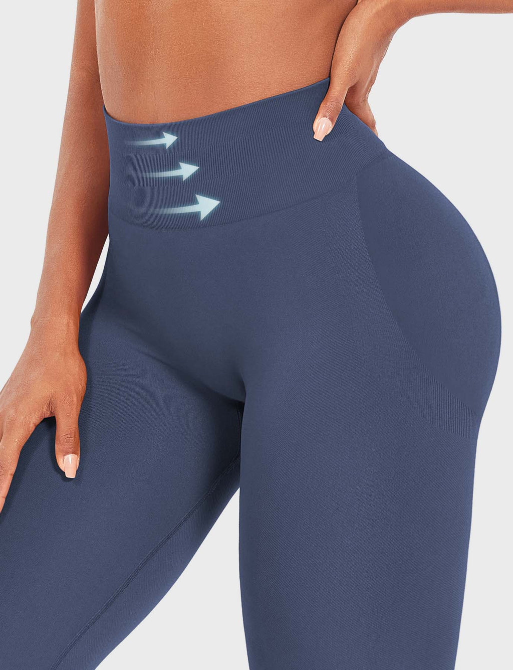 Leggins Deportivo Cintura Alta , Moldeador Sin Costuras