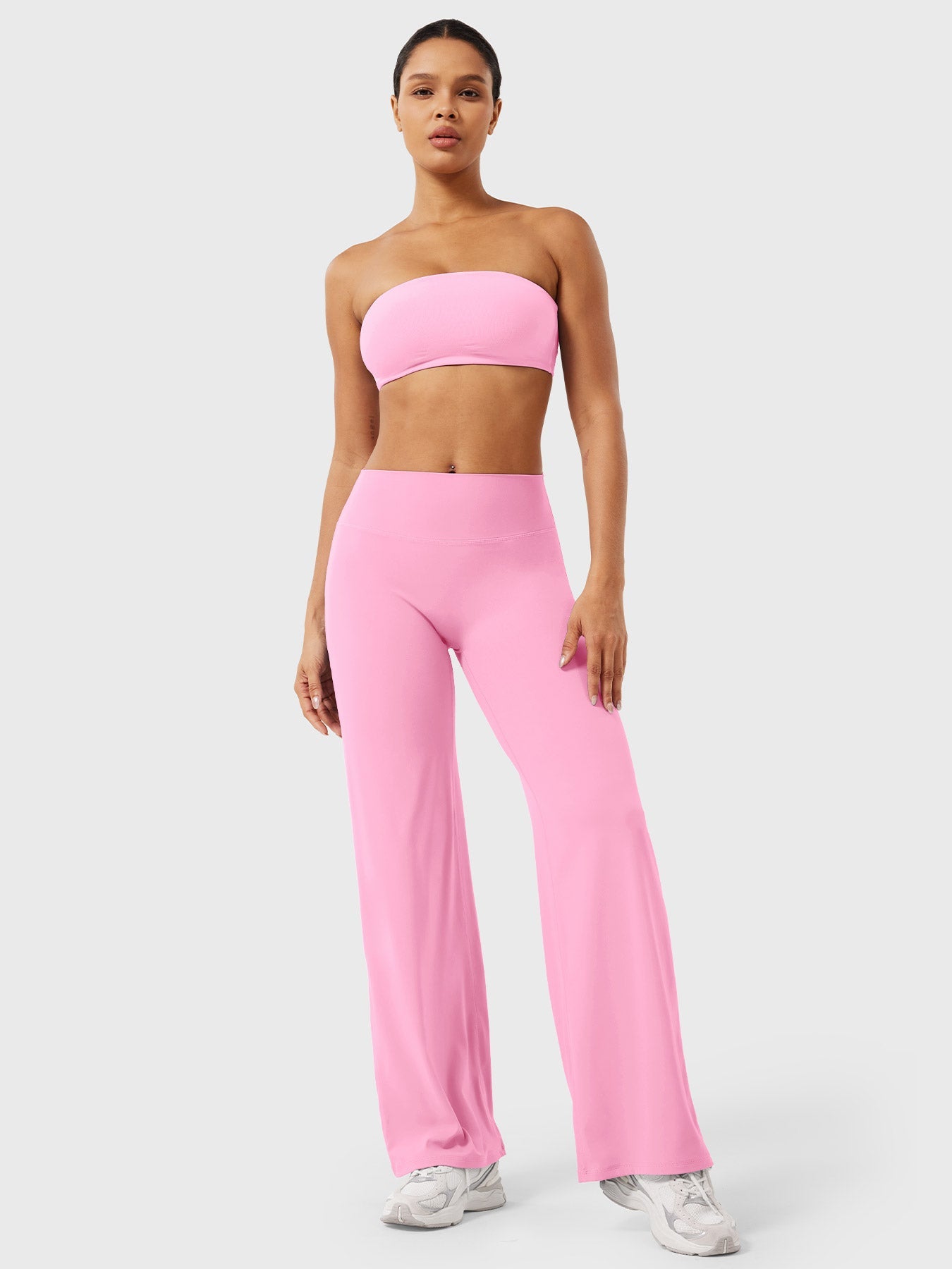 Leggings Rectos Sin Costuras Efecto Moldeador