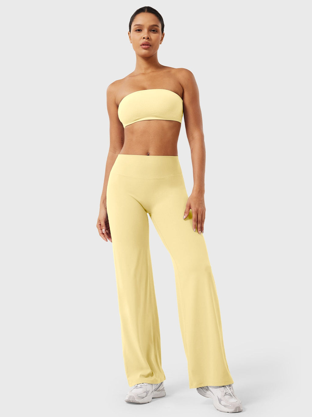 Leggings Rectos Sin Costuras Efecto Moldeador