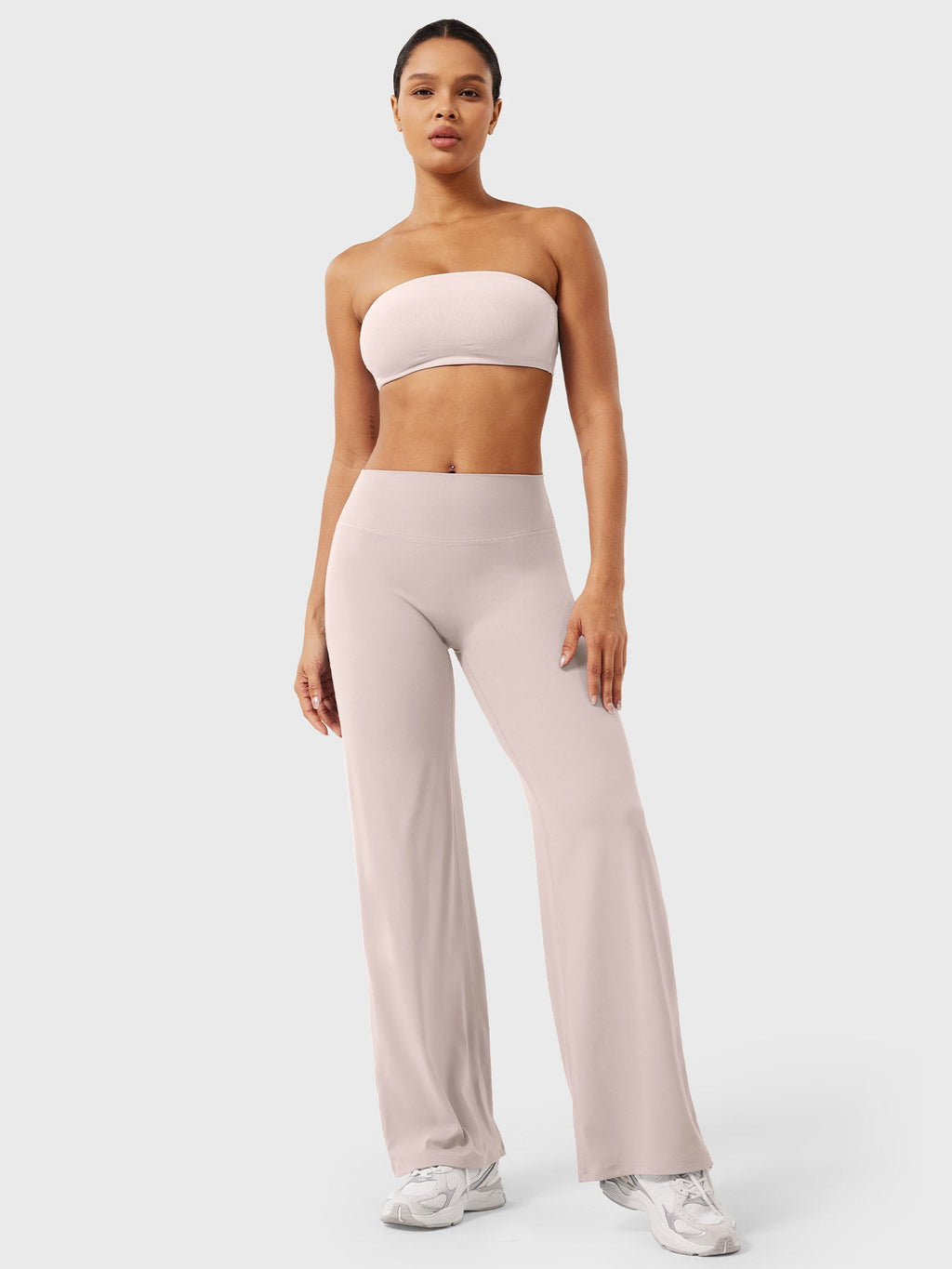 Leggings Rectos Sin Costuras Efecto Moldeador