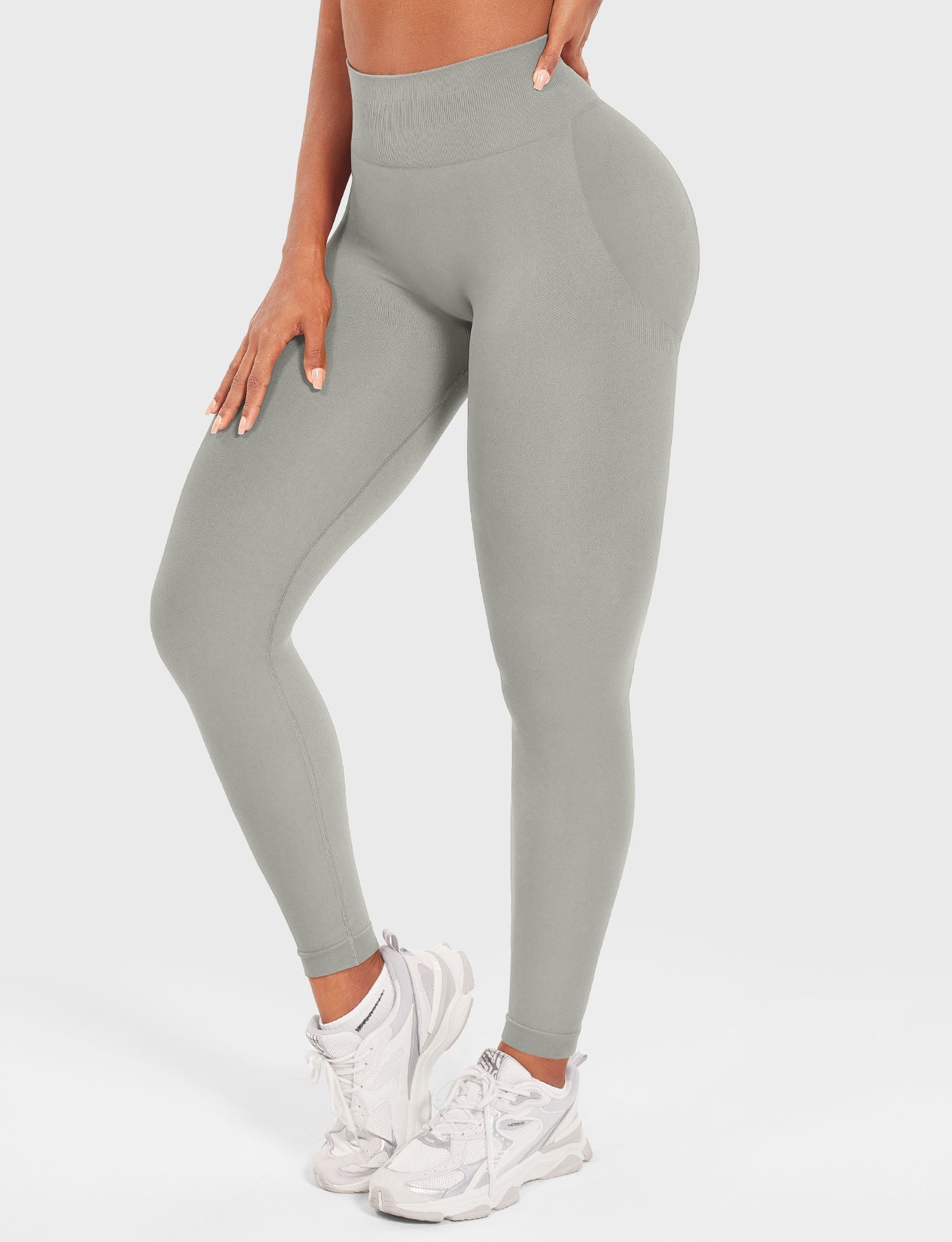 Leggins Deportivo Cintura Alta , Moldeador Sin Costuras