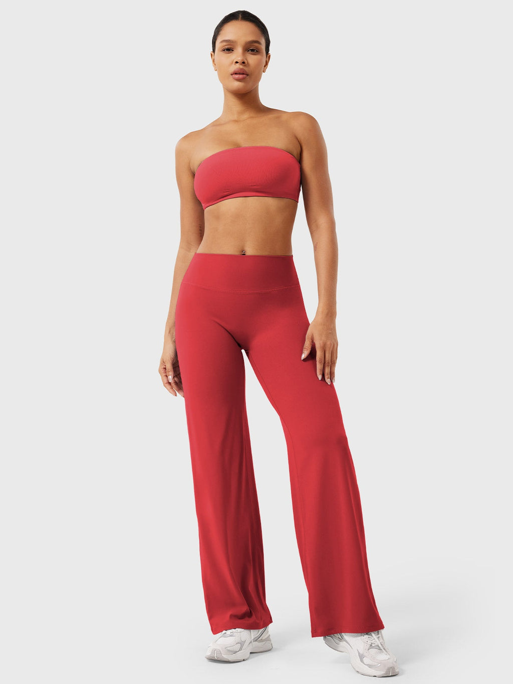 Leggings Rectos Sin Costuras Efecto Moldeador