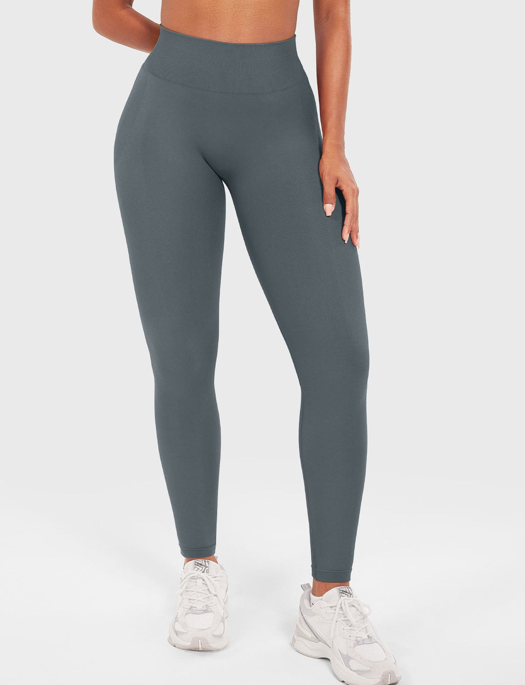 Leggins Deportivo Cintura Alta , Moldeador Sin Costuras
