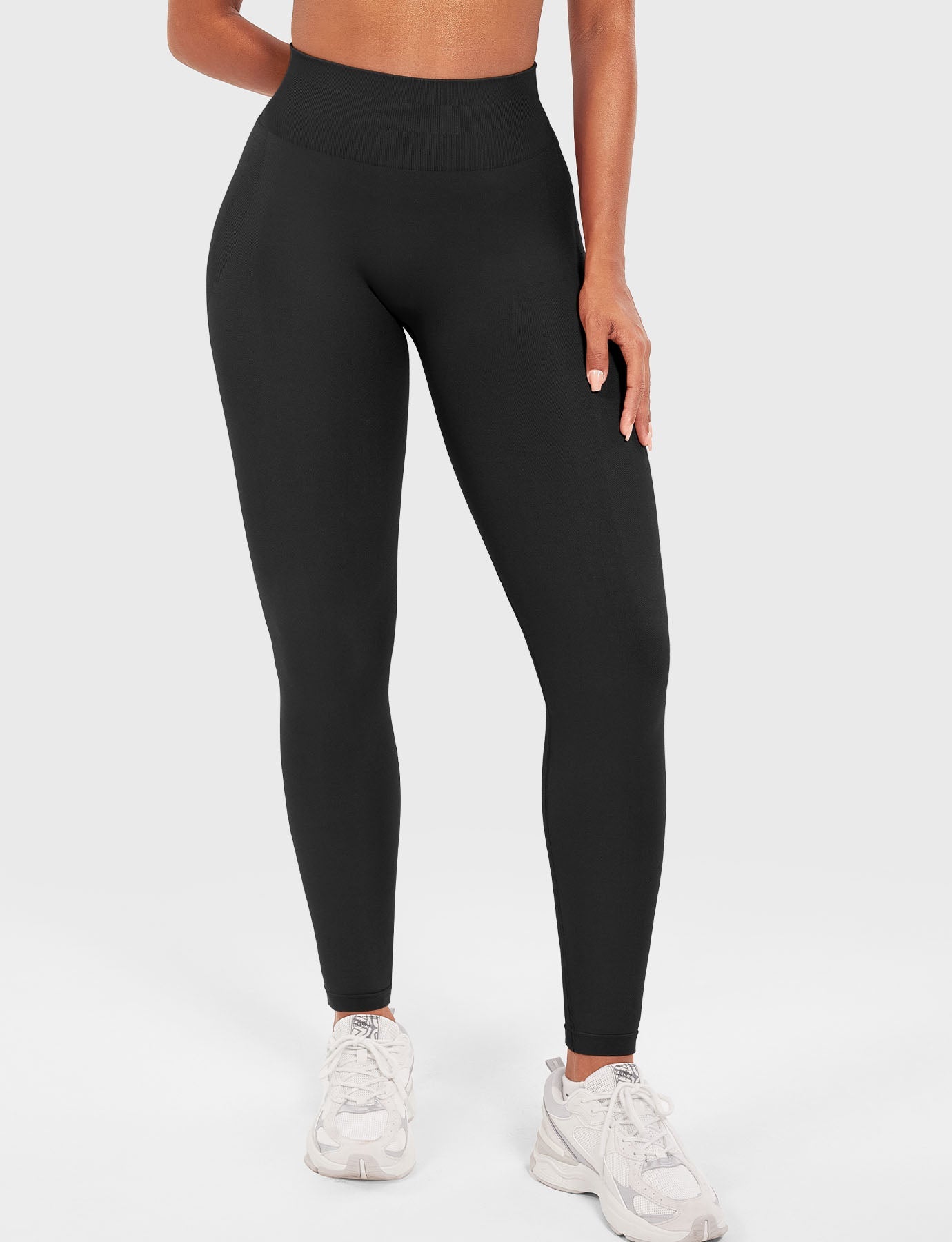 Leggins Deportivo Cintura Alta , Moldeador Sin Costuras