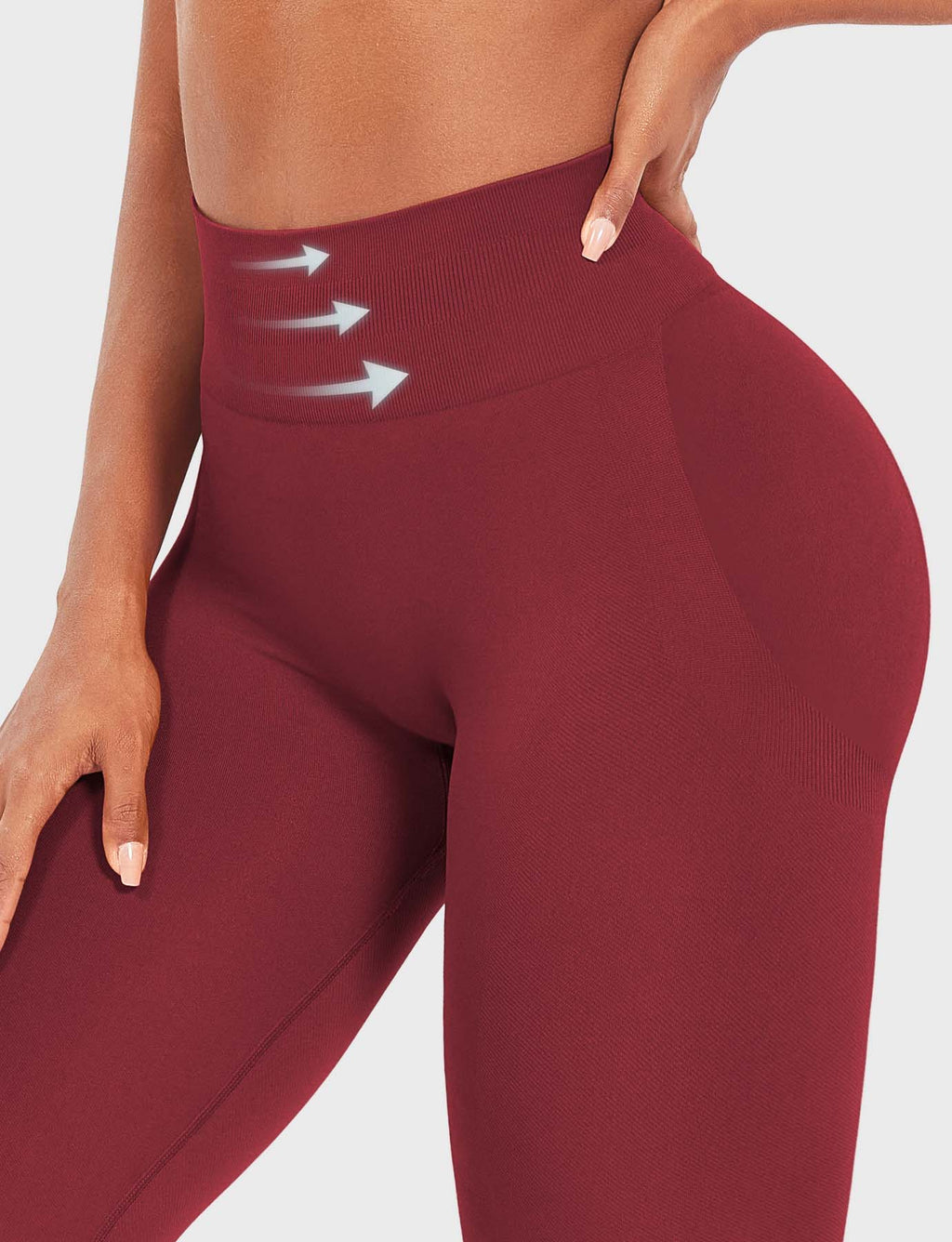 Leggins Deportivo Cintura Alta , Moldeador Sin Costuras
